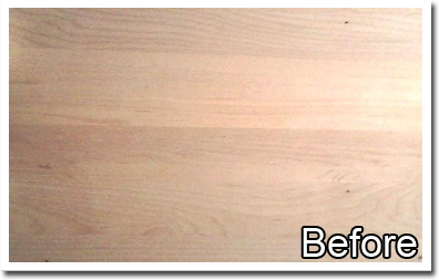 Hardwood Refinishing Example Before 1